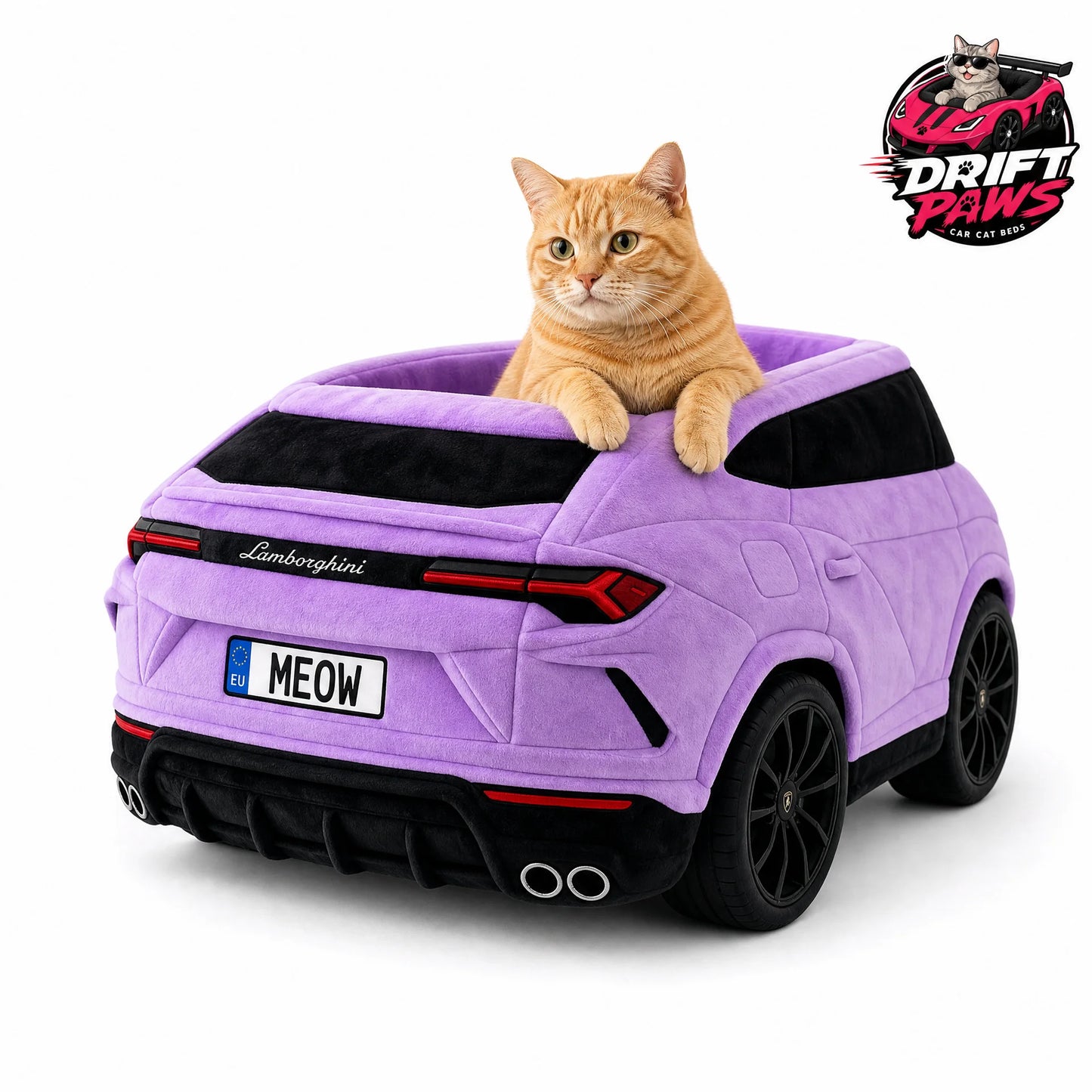 DriftPaws™ Luxury Car Beds for Cats