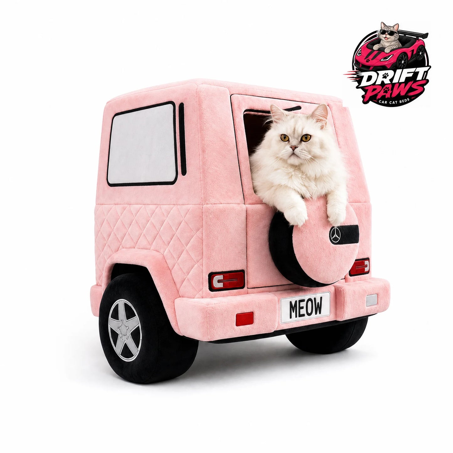 DriftPaws™ Luxury Car Beds for Cats